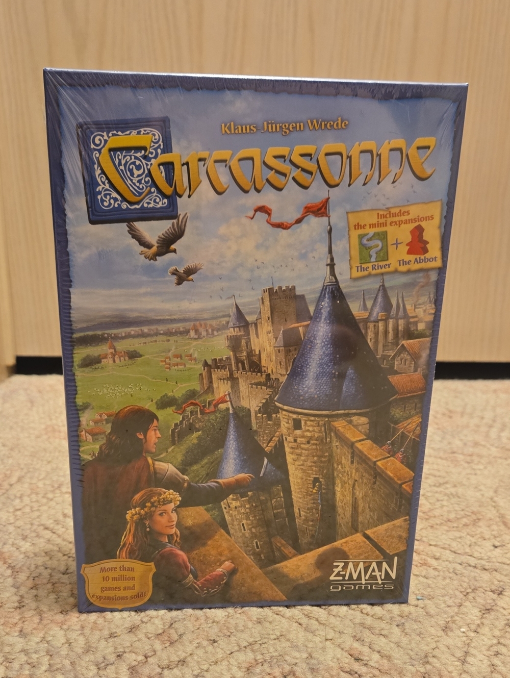 Z-Man Games Carcassonne Board Game – Blue Box